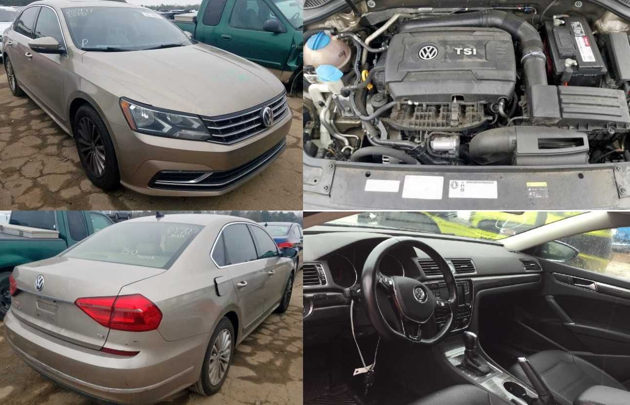 Автозлом VW Passat B8 usa, Jetta VII usa, розборка, запчастини , шрот