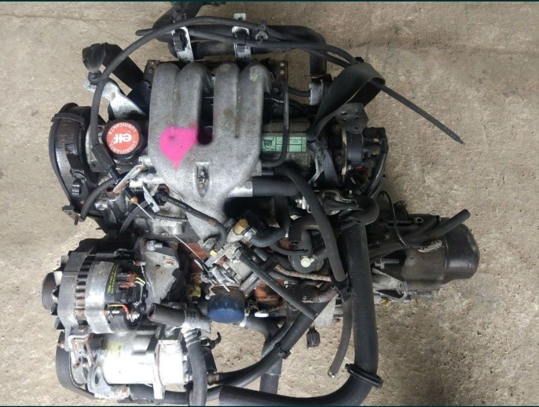 Двигатель Двигун Renault 9, 11, 19, 21 1.4, 1.7 бензин (Цепь, Ремень)