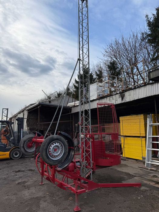 Winda budowlana pionowa na taczkę wyciąg 230V ZEPENFELD LS 200kg