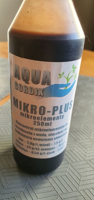 Mikroelementy do wzmacniania roślin. Mikro-plus.