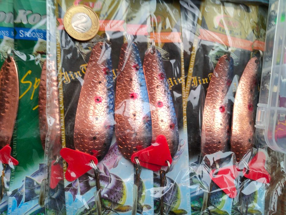 30 blaszek na każdą rybę drapieżną