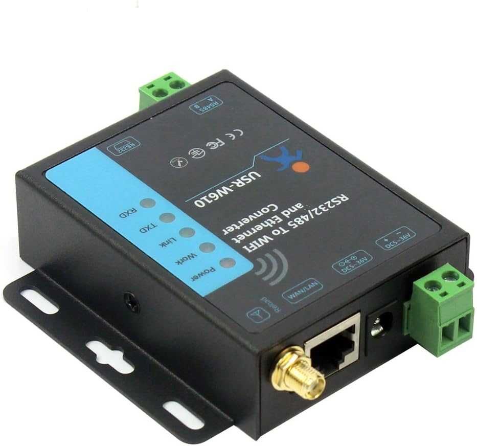 Serwer USRCN USR-W610 Przemysłowe WIFI Konwerter USR-W610