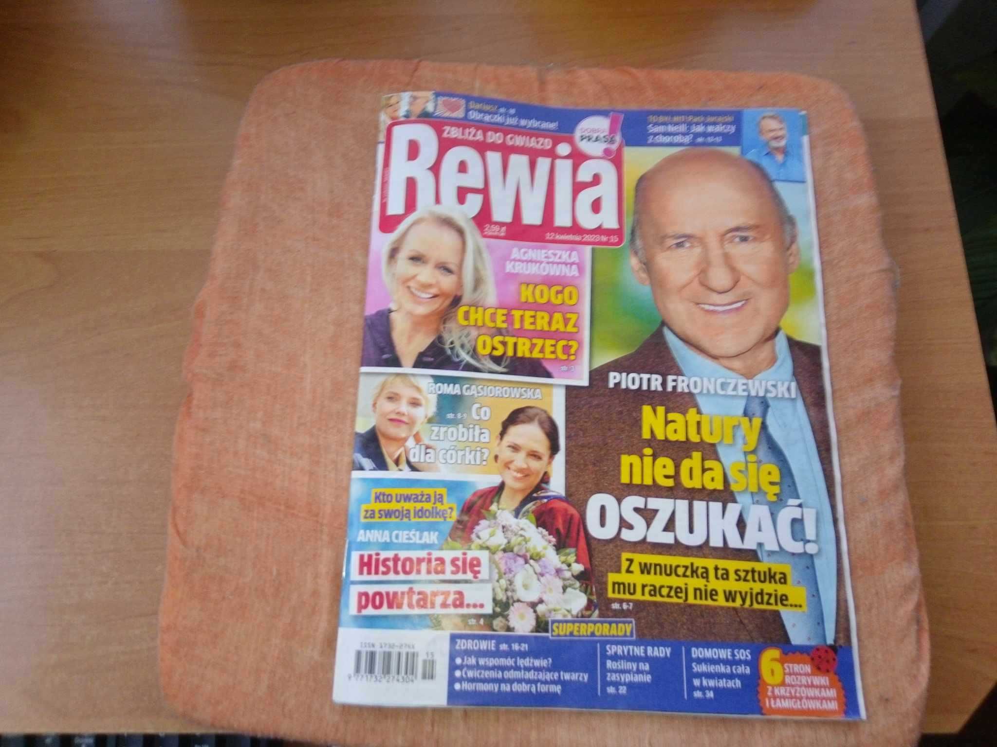 Tygodnik Rewia zbliża do gwiazd nr 15 kwiecień 2023 gazeta