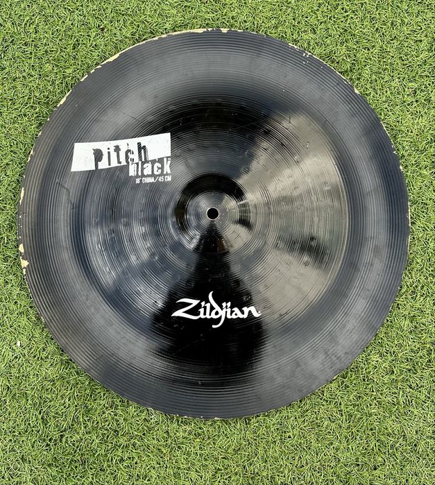 Pratos de bateria Zildjian Zcustom, pitch black, Acustom