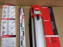 Statyw HILTI 1.6m i lata 5m do laser niwelator PR 30,35,36,25,20 cst