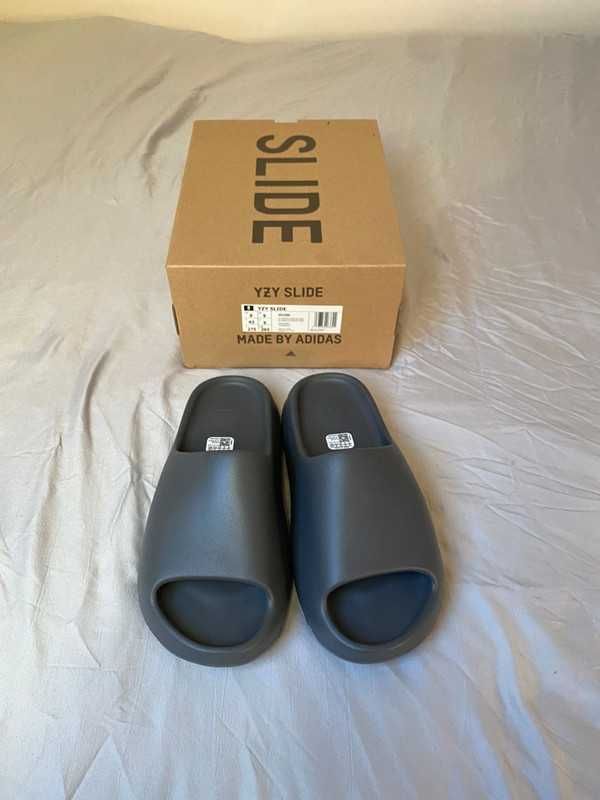 *NoweAdidas YeezySlideGreyButy*Dowód zakupu 38