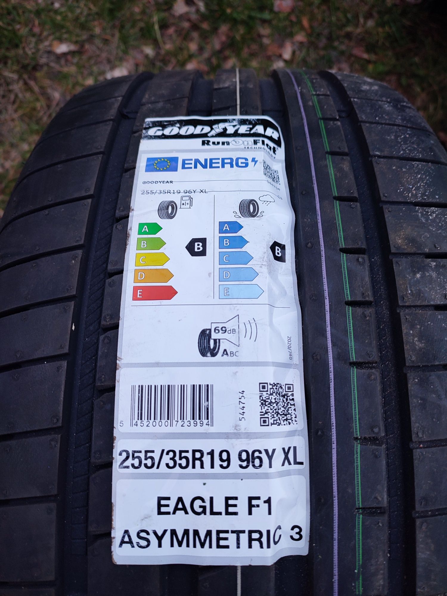 Opona goodyear eagle f1 asymmetric 3 255/35 r19