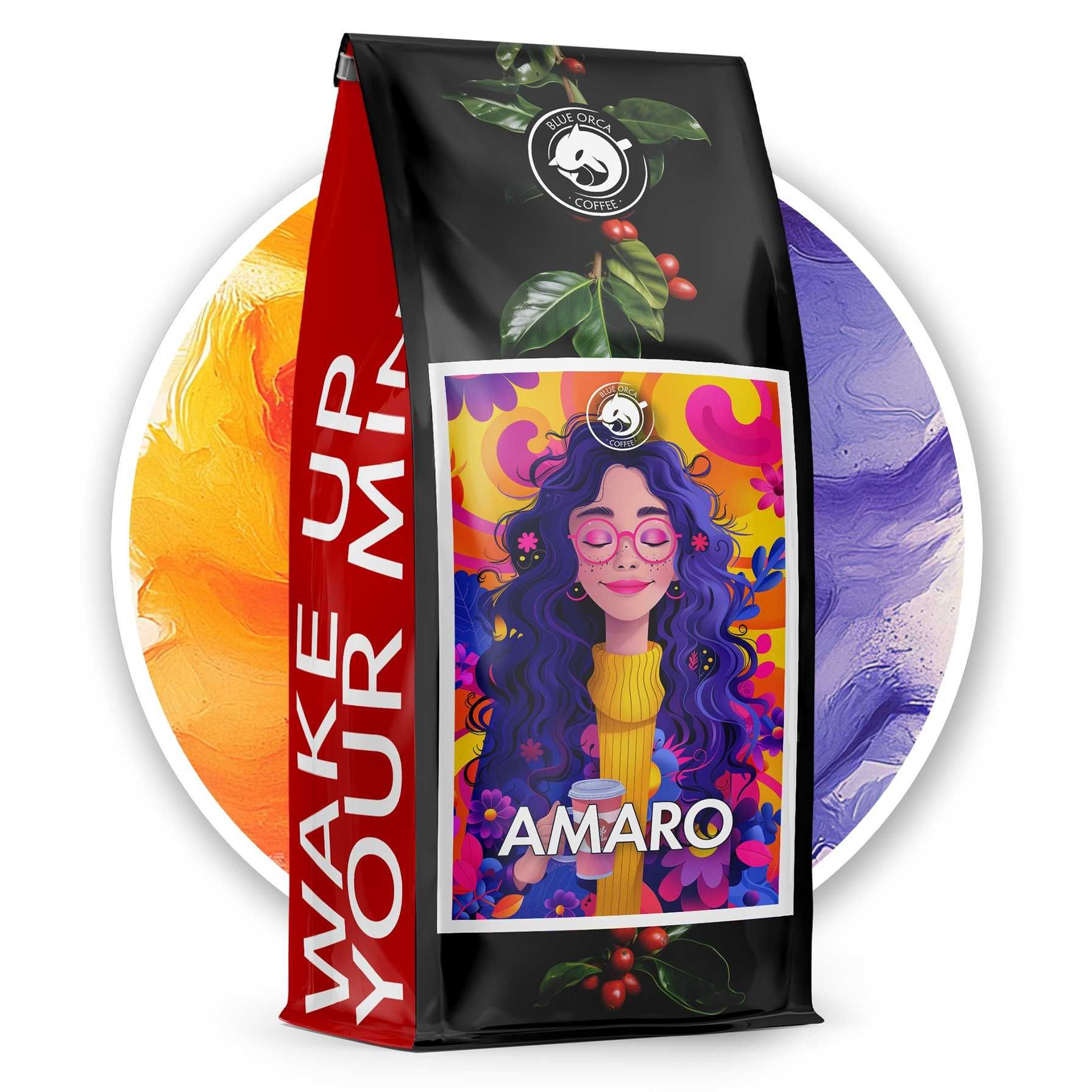 Kawa ziarnista 1kg x2 Amaro & El Suno Świeżo Palona 100% ARABICA