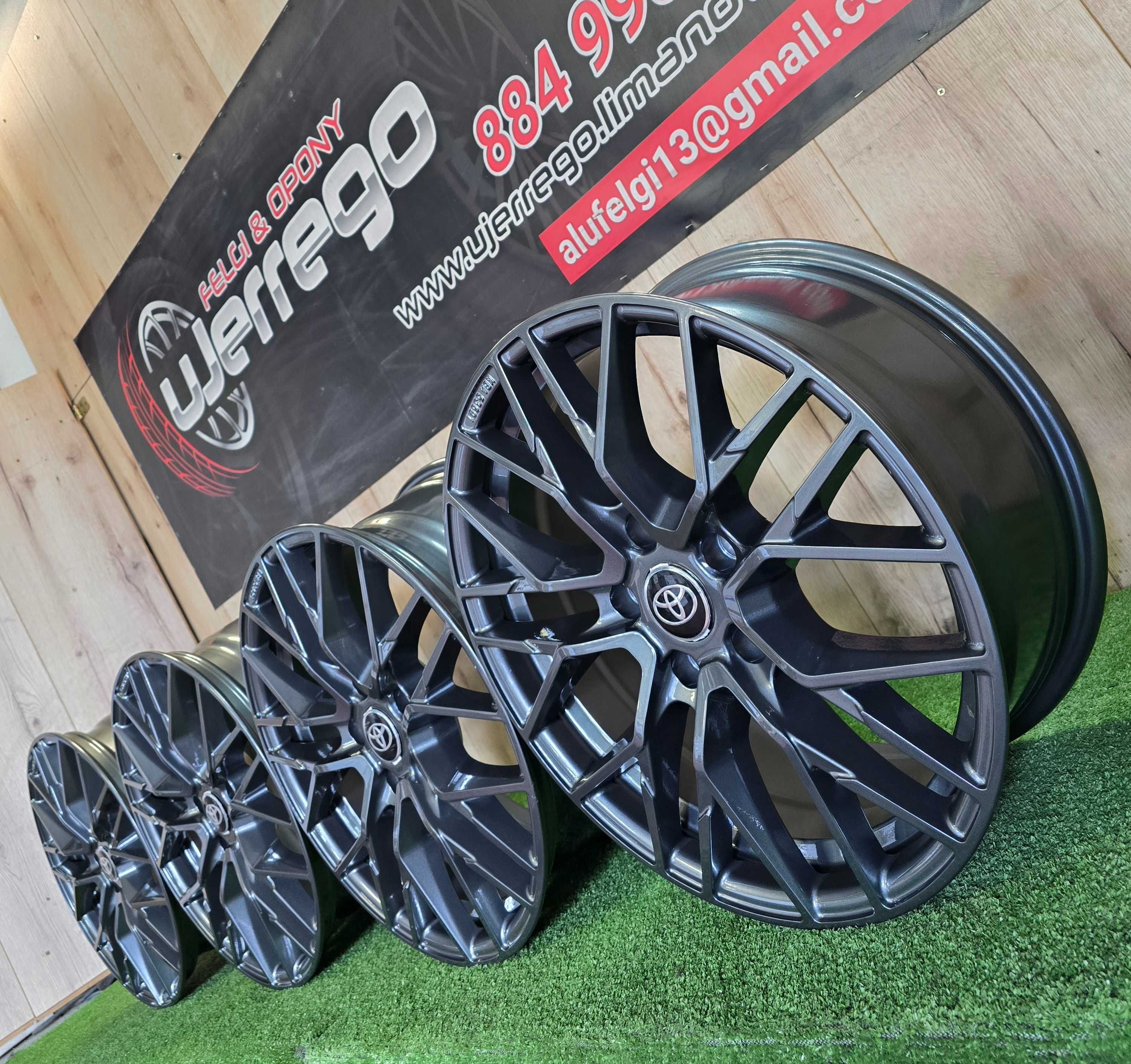 NOWE ALUFELGI TOYOTA 17x5x114,3 - Auris, Camry,C-Hr,Prius, Yaris