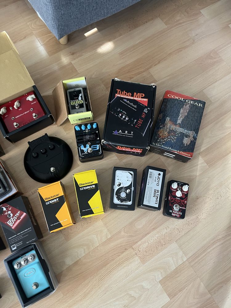 Розпродаж педалей ефектів Дісторшен овердрайв EHX Vox Digitech Joyo T