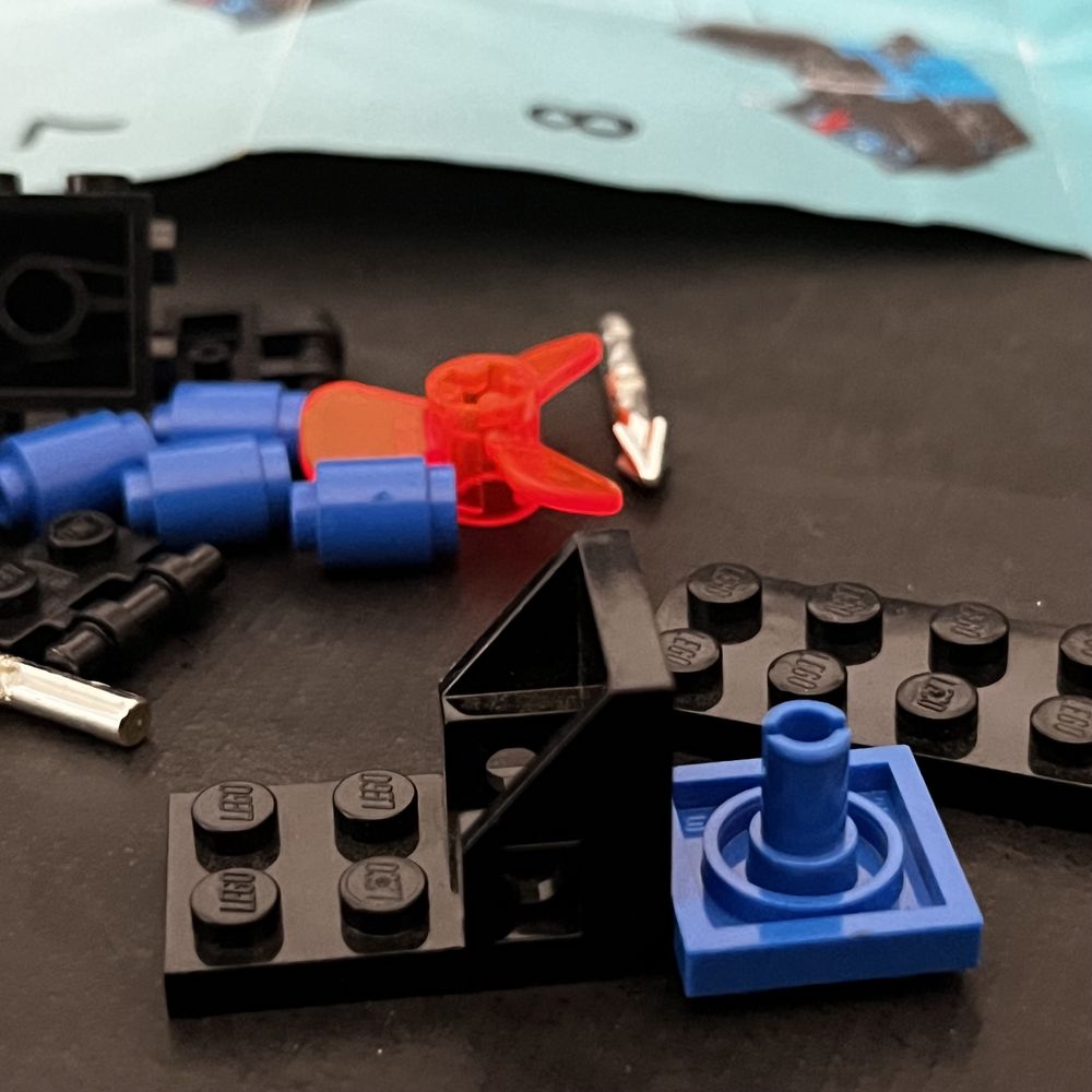 6115 LEGO Skuter Akwarekin