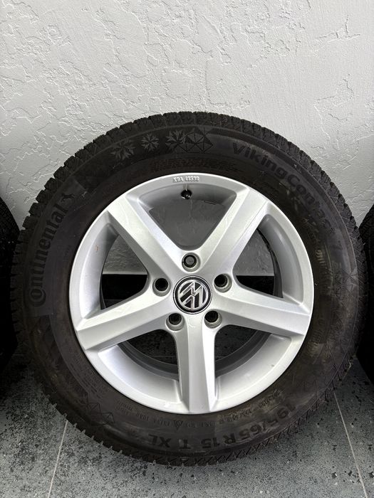 Диски з резиною vw 5×112  r15