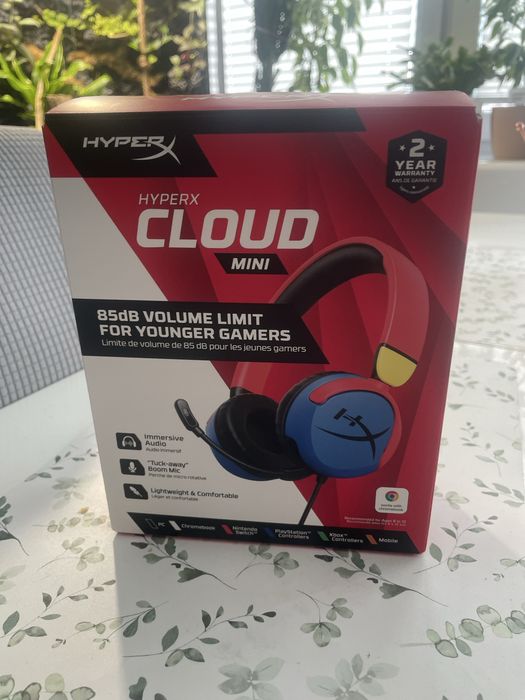 Słuchawki HYPERX Cloud Mini – NOWE konsola ps4 ps5