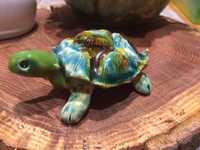 ceramiczna figurka żółwia rękodzieło
