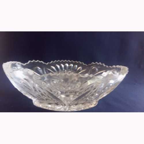 Салатник хрусталь ладья 28,5x16x10 см