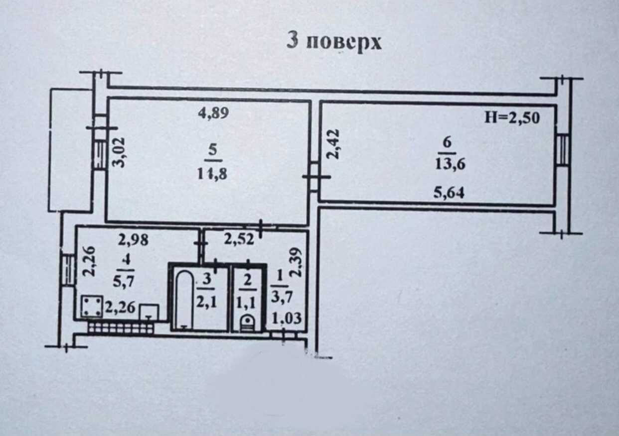 Продам 2-ком квартиру на Заболотного