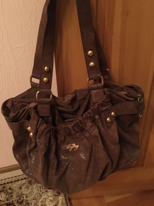 Сумка кожаная , натуральная