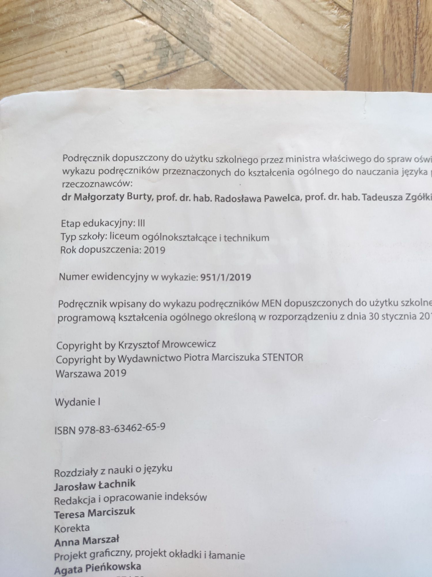 Przeszłość i dziś, klasa1, cz.1 i 2