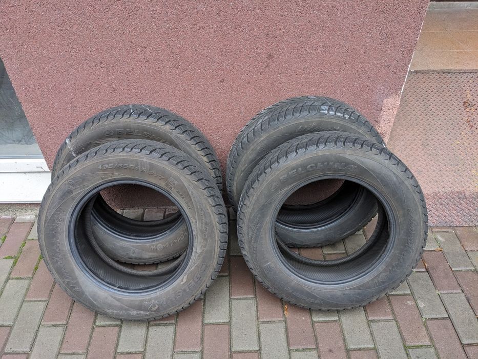 Резина комплект  Белшина r 15 2021 год 195/65 состояния новой