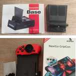 Zestaw akcesoriów dock + pad Nintendo Switch 1