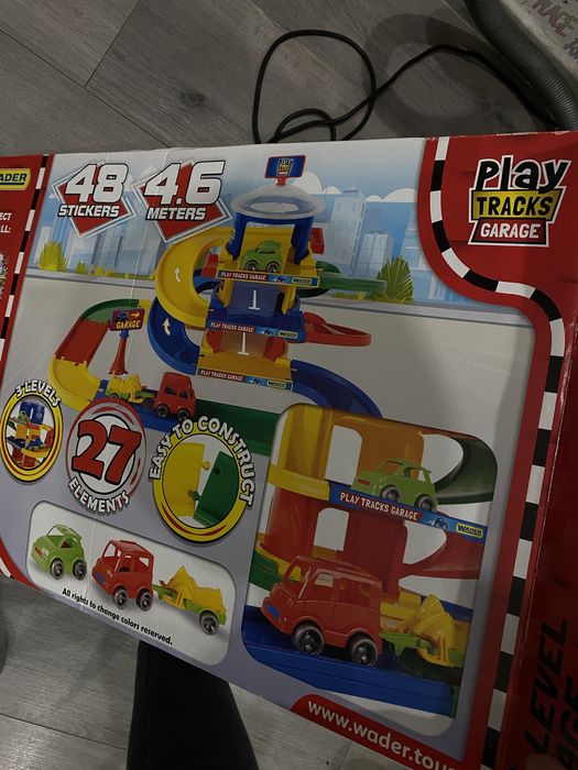 Гараж Wader Play Tracks Garage 2 этажа