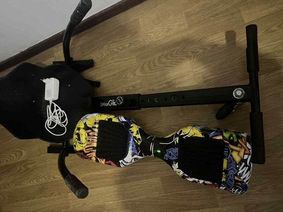 Hoverboard Multicor com Cadeira