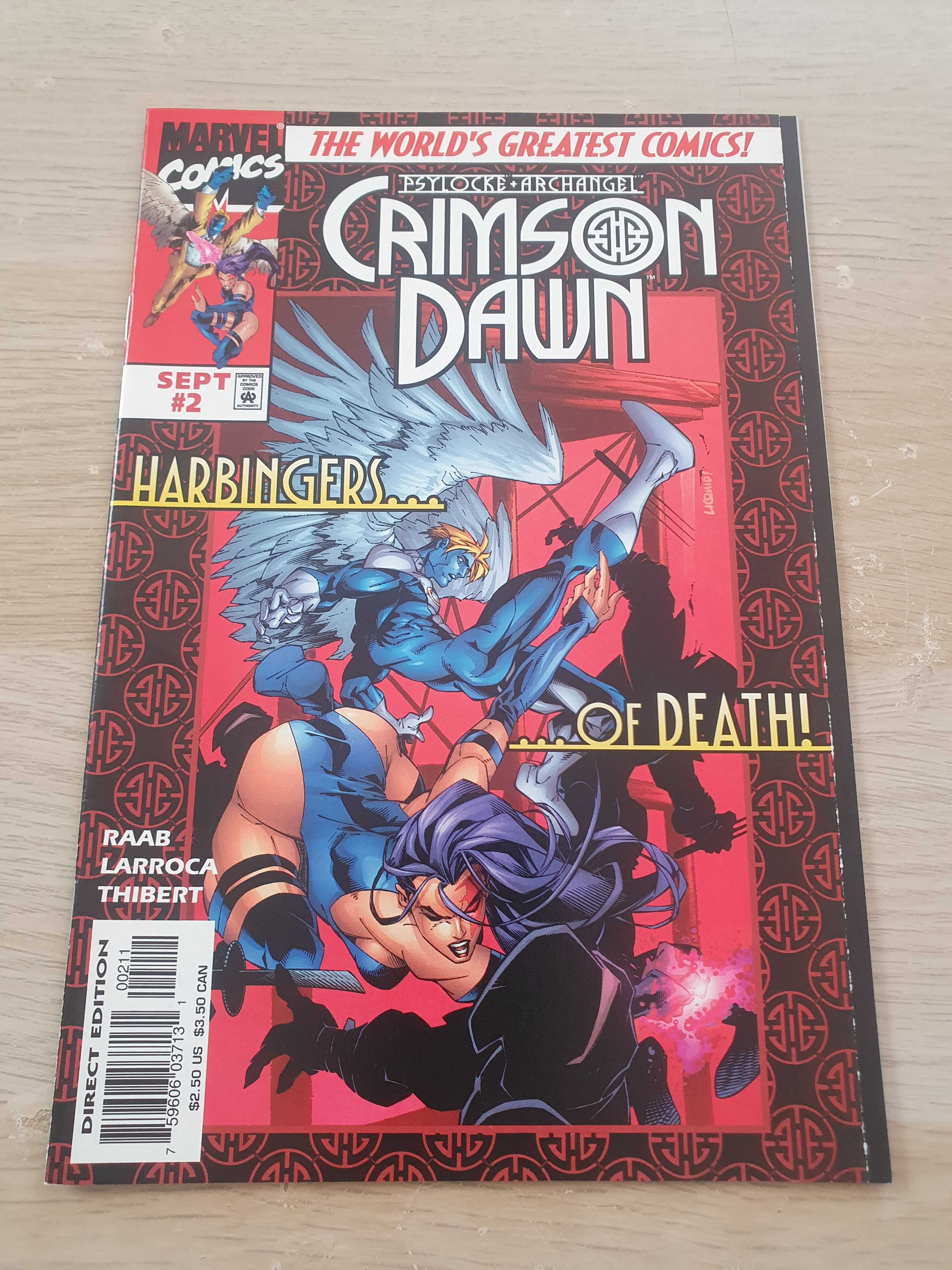 Crimson Dawn - Psylocke & Archangel: 1-4 (1997); Angel: 5 (ZM39)