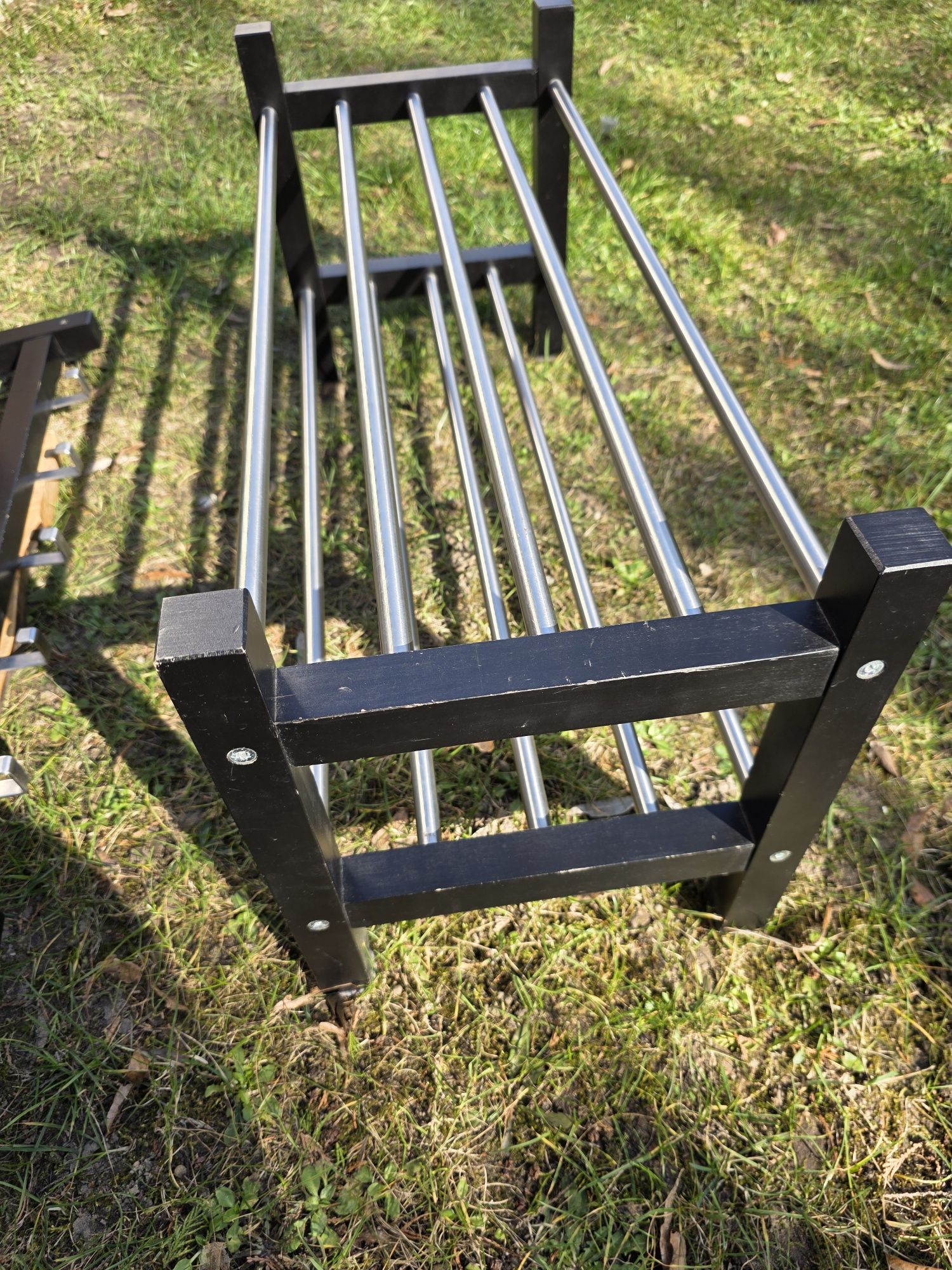 Zestaw Ikea wieszak i półka/ławka na buty Tjusig