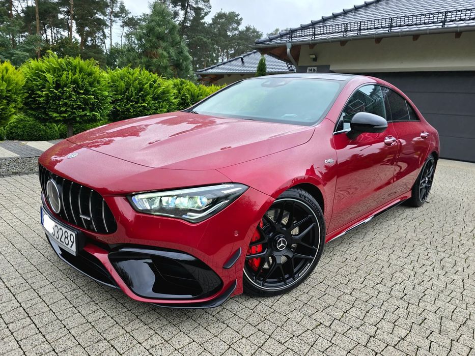 Mercedes-Benz CLA AMG Performance/Salon PL/Bezwypadkowy/Jeden właściciel/Perfekcyjny