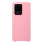 Elastyczne Silikonowe Etui Silicone Case Galaxy S20 Ultra Różowy