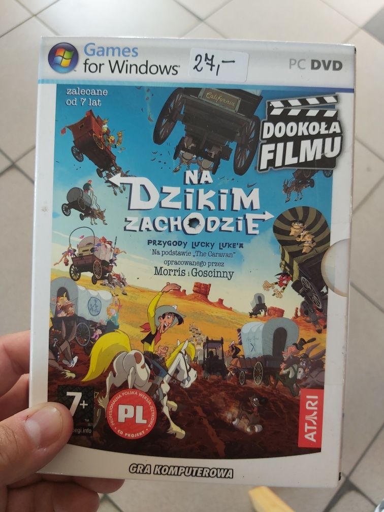 Gra PC Lucky Lucke na dzikim zachodzie