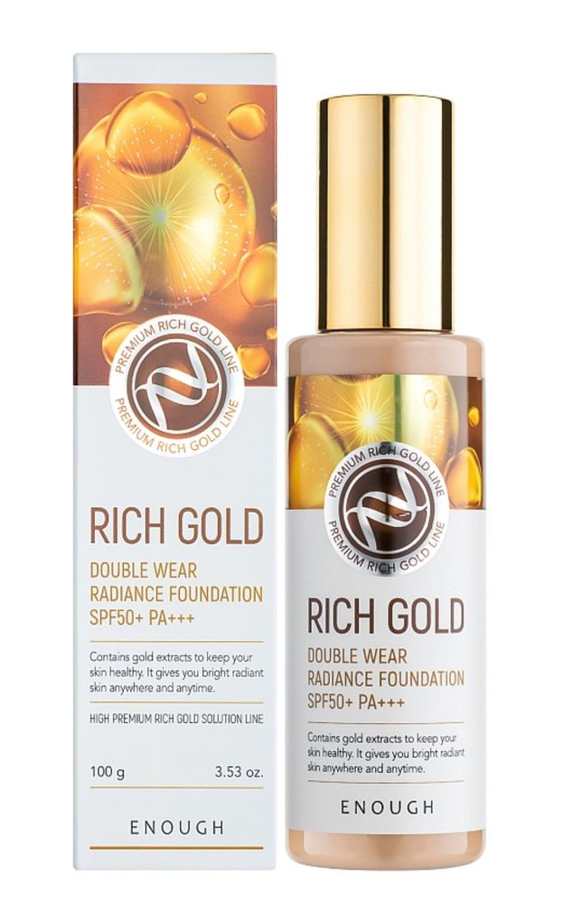 Тональний крем Rich Gold Double Wear Radiance Foundation SPF50