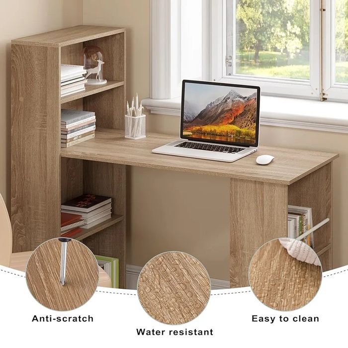 Biurko z miejscem do przechowywania