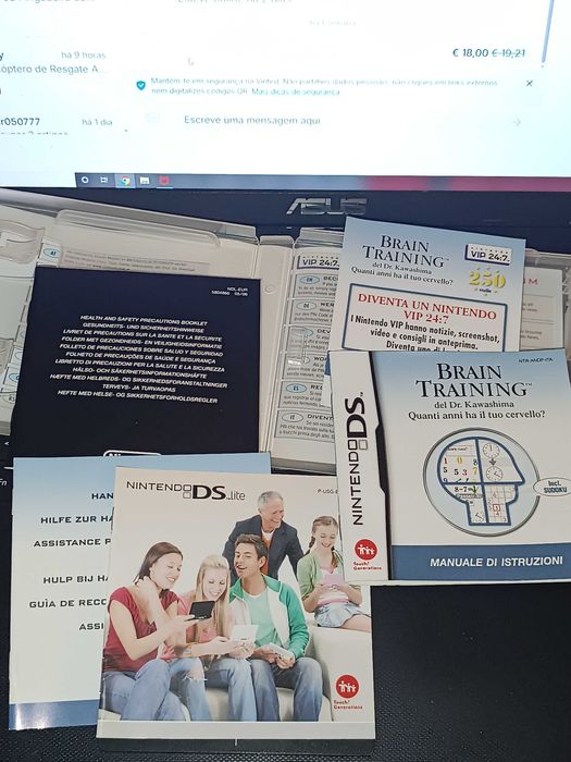 2 Jogos Nintendo DS Brain Training