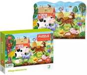 Puzzle 60 Elementów. Wiejska Przygoda