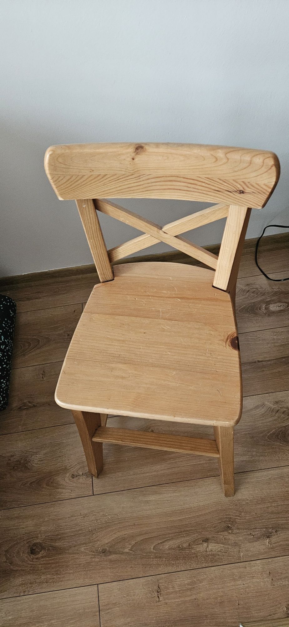 Krzesełko dziecięce wysokie Ikea ingolf