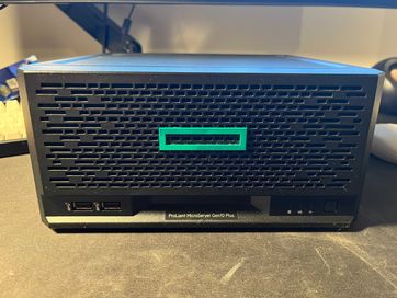 Serwer HPE MicroServer Gen10 G5420 + i7-8700t + 32GB ram