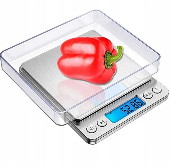 Waga Jubilerska Elektroniczna Precyzyjna LCD 0,01G/500G Laboratoryjna