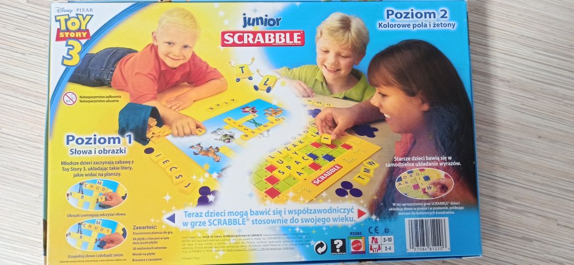 Scrabble junior Toys Story