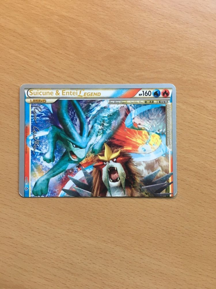 Suicune & Entei Legend (Top) - Carta Pokémon Rara