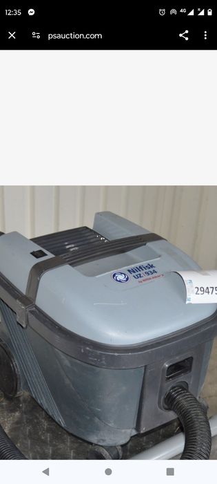 Пилосос будівельний Nilfisk 1000 w
