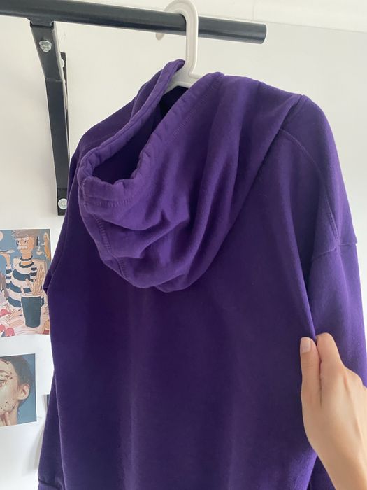 Bluza Mitchell&Ness Toronto Raptors fioletowa z kapturem