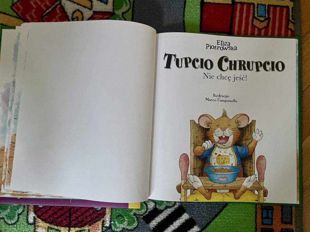 Tupcio Chrupcio dwie ksiazeczki