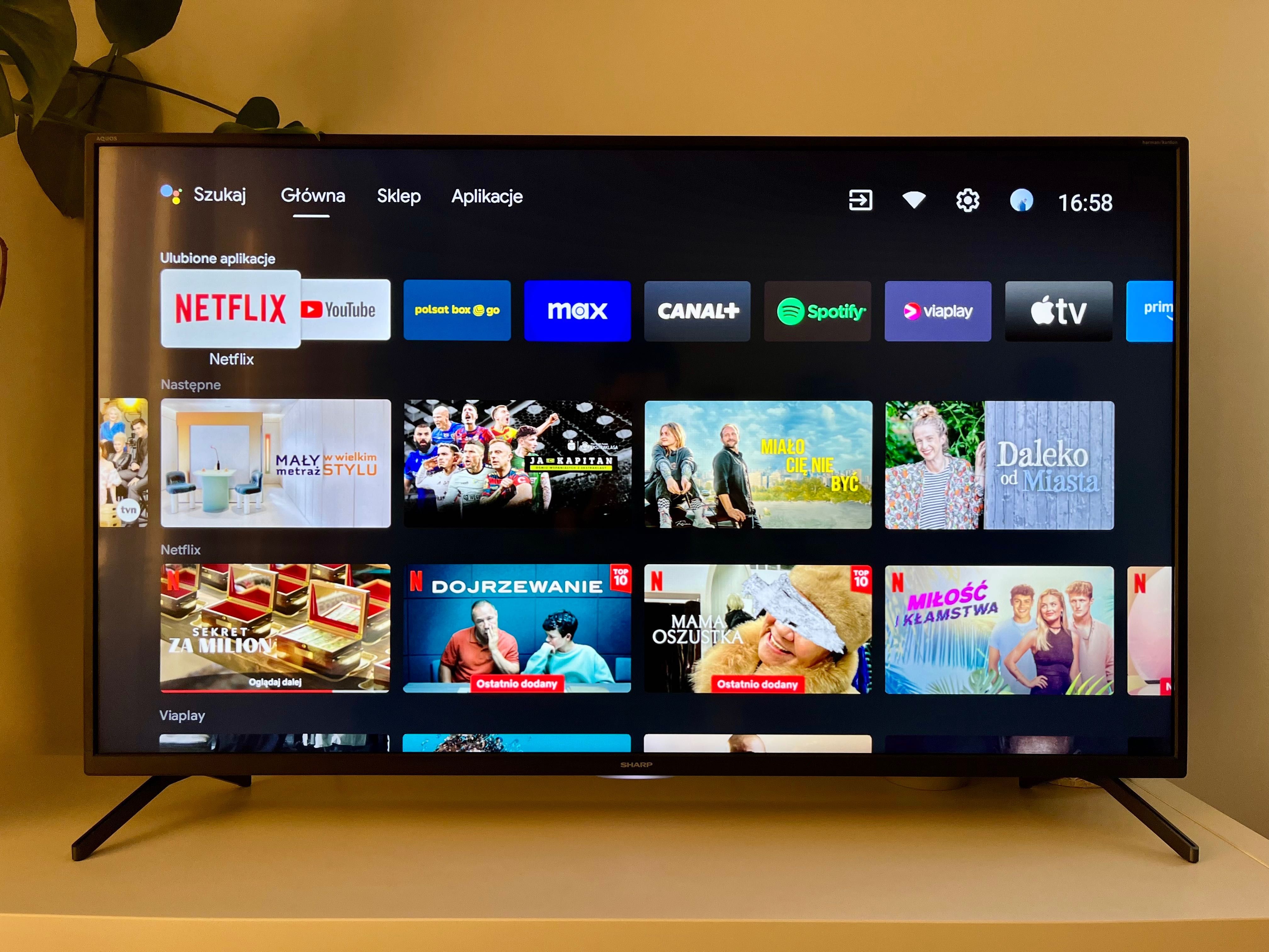 Telewizor Sharp 43BN5EA 43" LED 4K Android TV DVB-T2