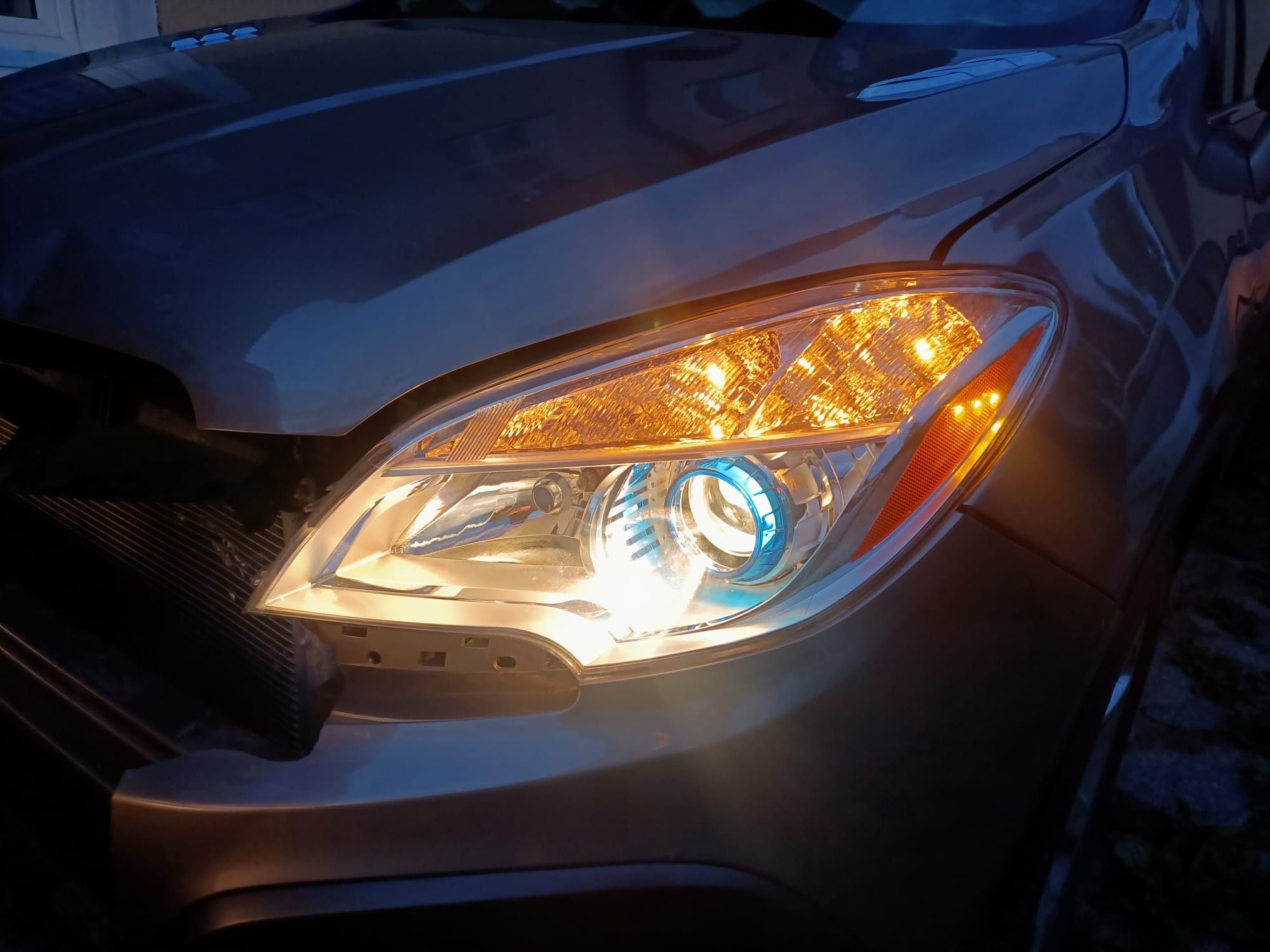 Lampy reflektory halogenowe z soczewką Opel Mokka Buick Encore komplet