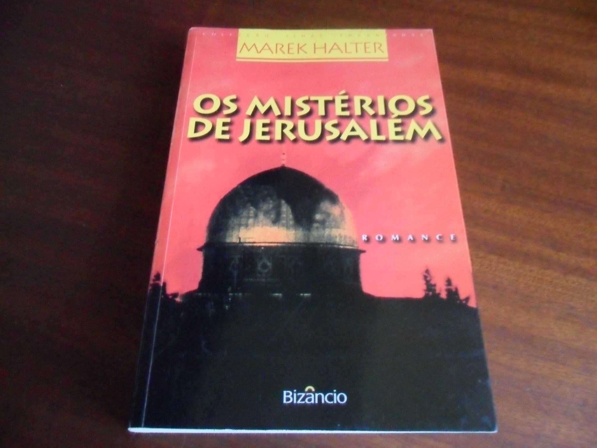 "Os Mistérios de Jerusalém" de Marek Halter - 1ª Edição de 1999