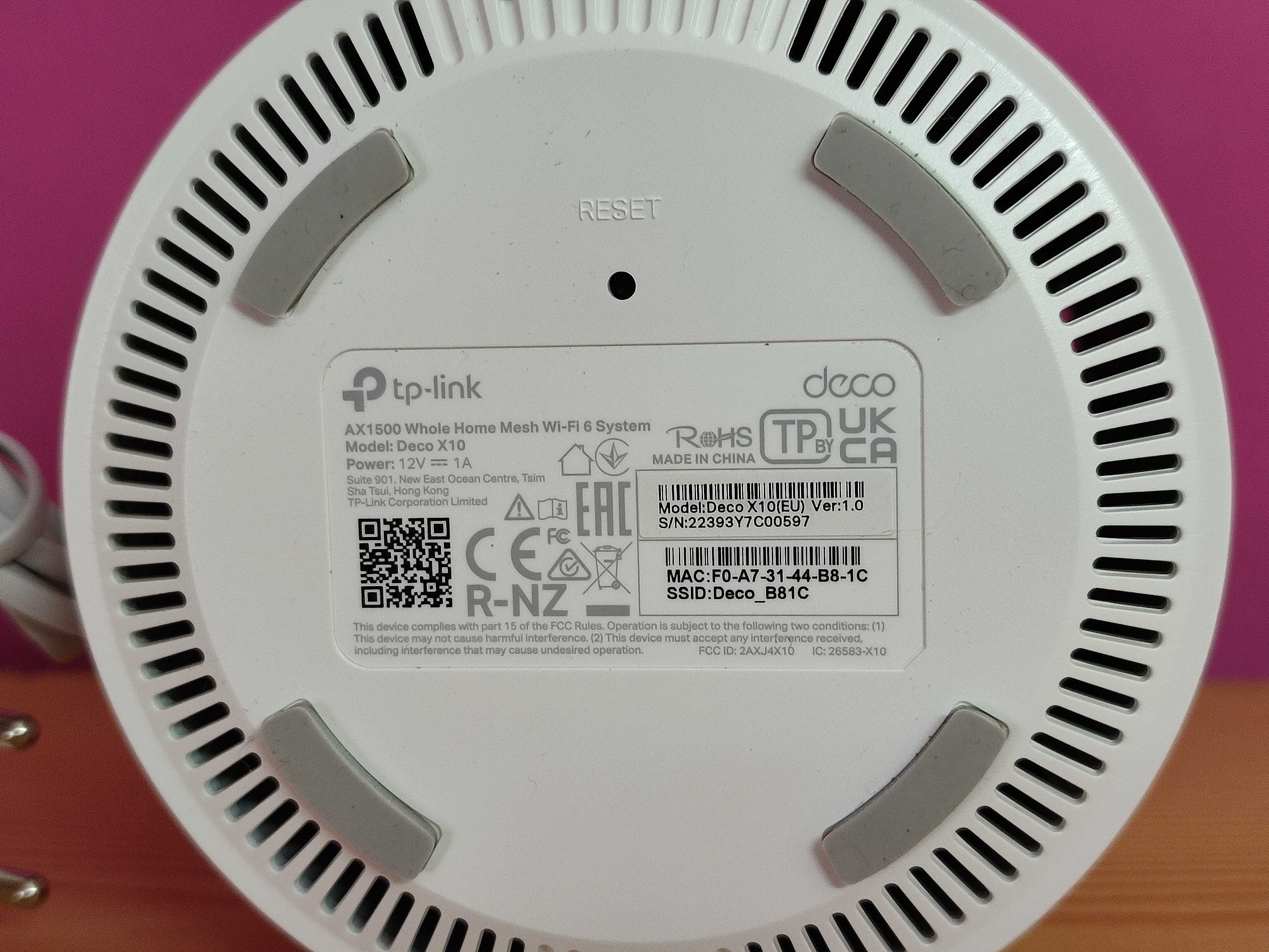 Deco X10 Tp-Link repetidor Wi-Fi 6