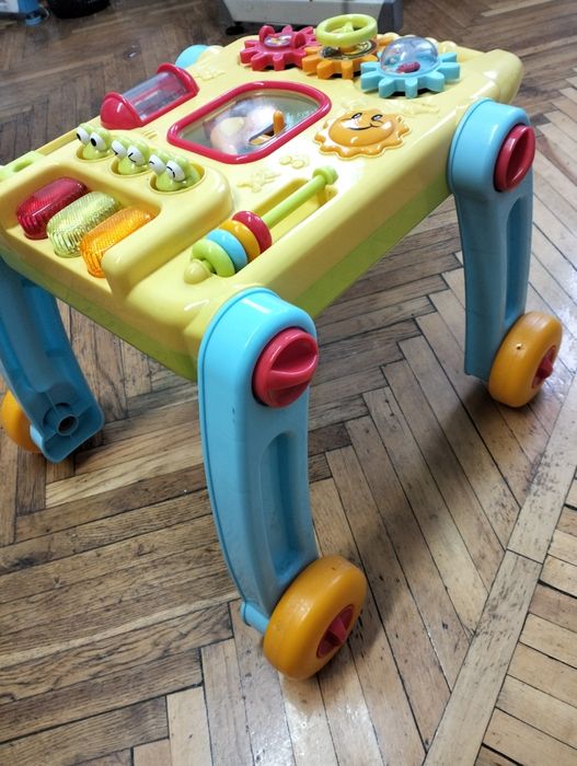 2 в 1 дитячі ходунки і столик у відмінному стані