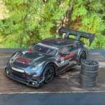 Дрифт машинка на радиоуправлении Nissan GTR Nitro Черная