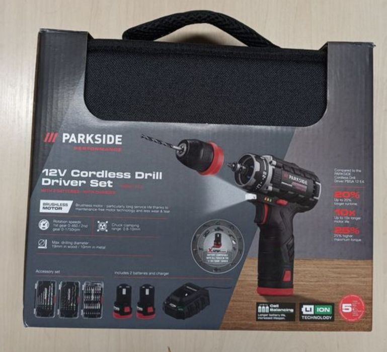 Wkrętarka parkside performance 12 v gwarancja